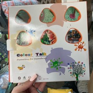 Color talk painting with numbers